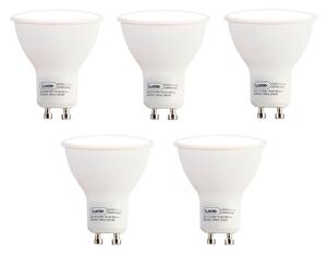Set de 5 becuri LED GU10 8.5W 950lm 3000K