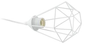 Eglo 79085 - Lampă de masă BYRON pentru priză, 1xE27/60W/230V, albă