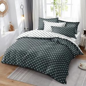 Lenjerie de pat din bumbac COLAM GREY gri Dimensiune lenjerie de pat: 70 x 90 cm | 140 x 200 cm