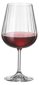 Set 4 pahare vin rosu 620ml, Anna