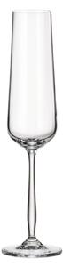 Set 4 pahare sampanie 215ml, Gourmet