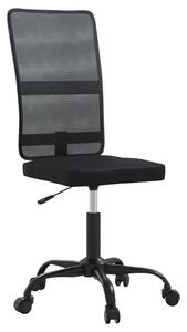 Scaun de birou, negru, plasă textilă
