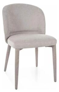 Scaun TINO, gri deschis - Wind 84, stofa clasica, 50x57x81 cm