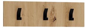 Cuier CLIF W-50, stejar artisan, PAL laminat, 50x15 cm