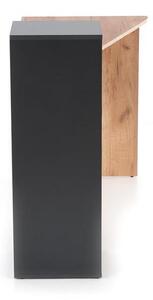 Birou CONTI, stejar wotan/antracit, 122x57x90 cm