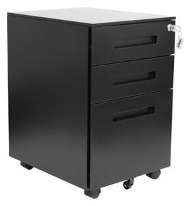Set negru: birou Alto 101 + corp mobil