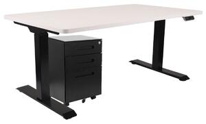 Set negru: birou Alto 101 + corp mobil