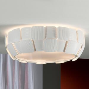 Schuller Valencia Plafonieră LED Quios aspect 3D, Alb, Camera de zi / sufragerie, Metal, Modern