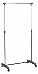 Suport umerase NOVA, negru/crom, metal/plastic, 85x43x95/160 cm