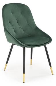 Scaun K437, verde, 49x55x88 cm