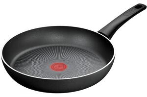 Tigaie Tefal C2920653 Force, 28 cm, Acoperire antiaderenta, Termo-Signal, Inductie, Negru