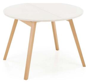 Masa extensibila RUBEN, casmir/stejar, PAL, 102/142x102x73 cm