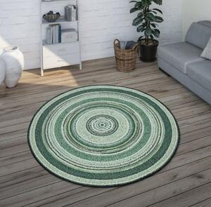 Covor Belgian, Sparta 19621 , Rotund, Verde, 120x120 cm