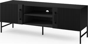 Masuta RTV RAFTT 152x55 cm, negru
