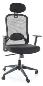 Scaun de birou Q-050, negru, 68x52x116/126 cm
