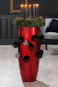 Ghiveci vaza, KONUS RED, polirasina, 92X36 cm