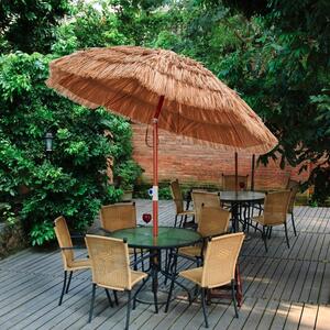 Umbrelă hawaiană pentru grădină și plajă