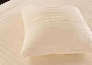 Lenjerie de pat hoteliera din microfibra crem, JASMINE - banda de 2 cm Dimensiune lenjerie de pat: 70 x 90 cm | 140 x 200 cm