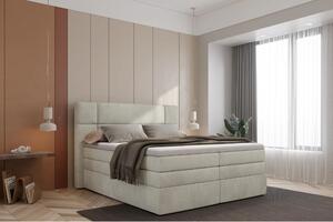 Pat boxspring PALACE 140x200, personalizabil materiale Gama Premium