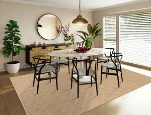 Covor Belgian Interior Exterior, Model Jaffa 28857 050, Bej 120 x 170