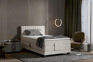 Pat boxspring DIXON 90x200, personalizabil materiale Gama Premium, cu