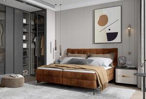 Pat boxspring MARTINA 140x200, personalizabil materiale Gama Oferta Av