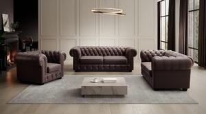 Fotoliu CHESTERFIELD, personalizabil materiale gama Premium, 115x96x77