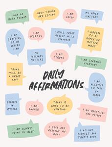 Ilustrație Daily Affirmations, Beth Cai