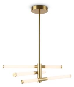 Maytoni MOD106PL-L28G3K - Lustră LED pe tijă AXIS LED/28W/230V, auriu