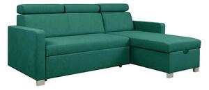 Coltar extensibil BRICO, universal, stofa catifelata verde - Element 2