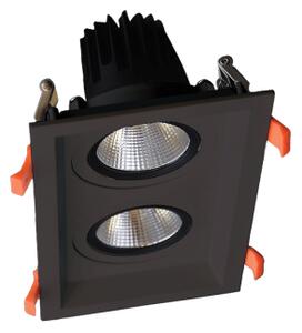 Spot incastrat LED 2X15W 4000K 92DL81F3040/BL ELMARK