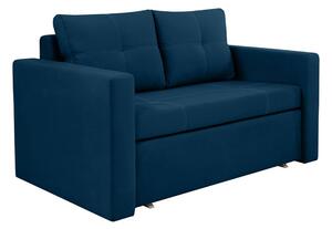 Canapea BUNIO III, stofa clasica albastru - Manila 26, 147x88x86 cm