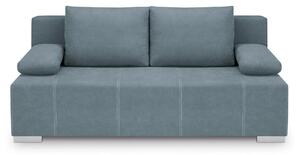 Canapea extensibila STREET IV, stofa catifelata albastru - Wind 76, 19