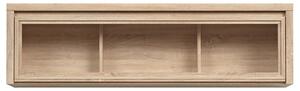 Vitrina suspendata KASPIAN, stejar sonoma, PAL, 144x31x40 cm