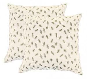 Set 4 perne din puf de gasca cu invelis din bumbac 70 x 70 cm