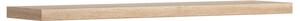 Polita KASPIAN 100, stejar sonoma, PAL laminat, 105x25x4 cm