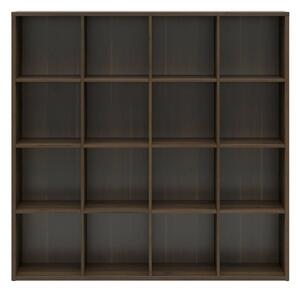 Biblioteca NEPO PLUS, stejar nobil, PAL laminat, 151x39x147 cm