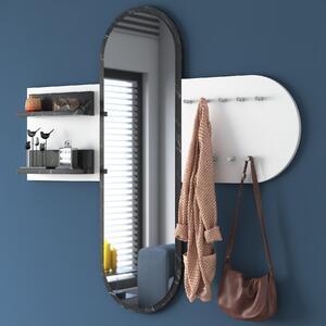 Mobilier hol Pixie 3 (alb) (cu oglindă). 1072344