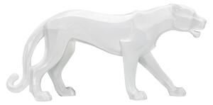 Figurina Panther, Rasina, Alb, 32.5x70x18 cm