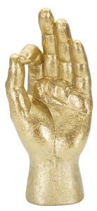 Figurina Hand, Rasina, Auriu, 22.5x10x7 cm