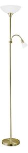 Lampadar EGLO 82844 UP 2 1xE27/60W + 1xE14/25W alamă