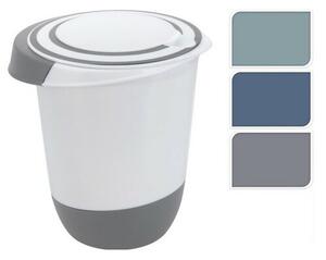 Bol pentru aluat cu capac EH Cream 1,5 l, 14 cm