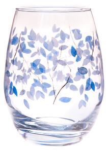 Sticlă Flori albastre, 420 ml
