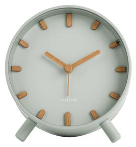 Ceas cu alarmă de design Karlsson 5943GR 11 cm , gri