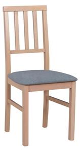 Scaun AREN, gri deschis/stejar sonoma, stofa clasica/lemn, 43x50x92 cm