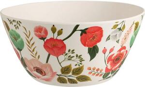 Bol din melamină Flowers, diametru 25,5 cm