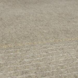 Covor traversă Textured Wool Border Natural 60X230 cm, Flair Rugs