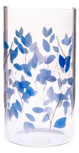 Sticlă Flori albastre, 320 ml