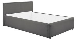 Cadru pat NEDIN 120x200, stofa clasica gri inchis - Maya 21