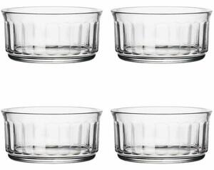 Set de boluri Bormioli Rocco 4 piese Creme BruleeFido